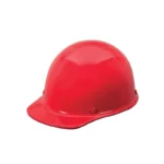 MSA 475398 Skullgard Hard Hat Cap Style Red - w/ Fas-Trac III Suspension, Standard