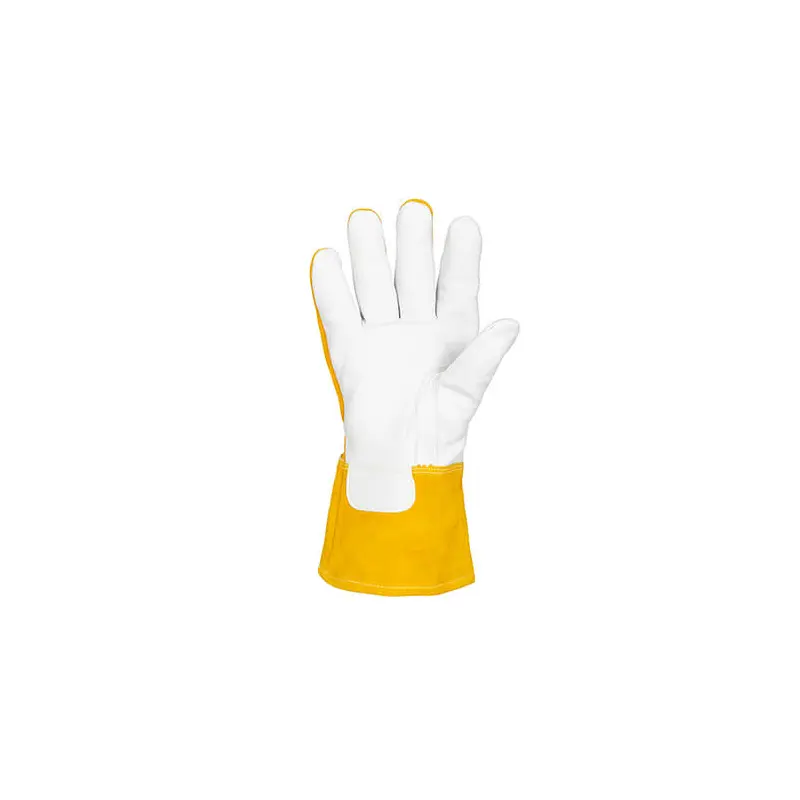 48.3 Tillman 48 Top Grain Goatskin/Cowhide Cotton Fleece Lined MIG Gloves  - Size 8 - M - Pair - Image 2