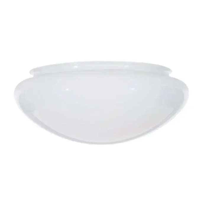 Satco 50-329 - 6 Inch Mushroom Glass Shade; 7-1/2 inch Diameter; 5-7/8 inch Fitter; 3-5/8 inch Height; Sprayed White Inside - Image 1