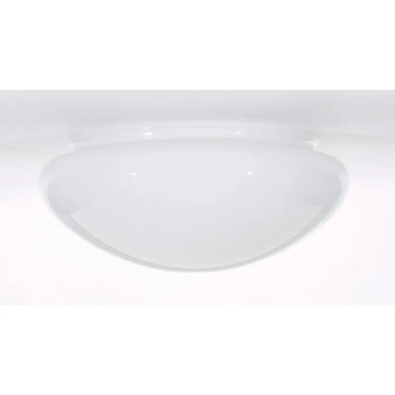 50-330.webp Satco 50-330 8 Inch Mushroom Glass Shade; 9-1/2 inch Diameter; 7-7/8 inch Fitter; 4 inch Height; Sprayed White Inside - Image 1