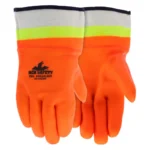 MCR Safety 6410SCHV Oil Hauler - Double Dipped PVC Work Gloves  - Size 9 - L - Pair