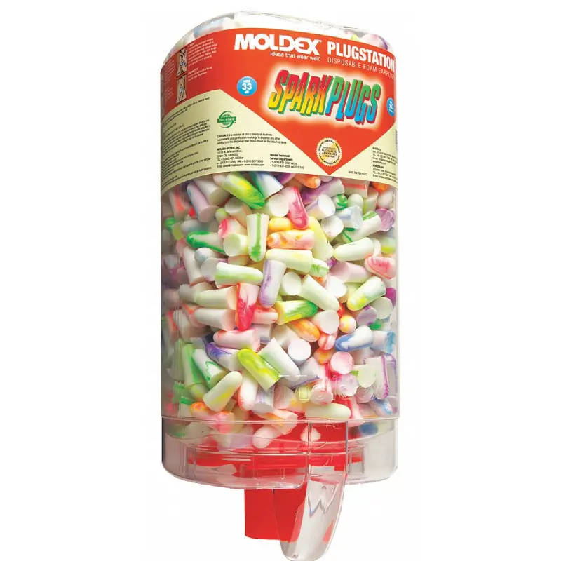 6645 Moldex 6645 SparkPlugs PlugStation Uncorded Earplug Dispenser - 500 Pairs - Image 3