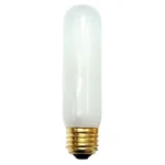 Bulbrite 704040 T10 Frosted Tubular Incandescent Light Bulb, 40W, Warm White, E26 Medium Base