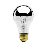 Bulbrite 712160 A19 Half Mirror Incandescent Light Bulb, 60W, Warm White, E26 Medium Base
