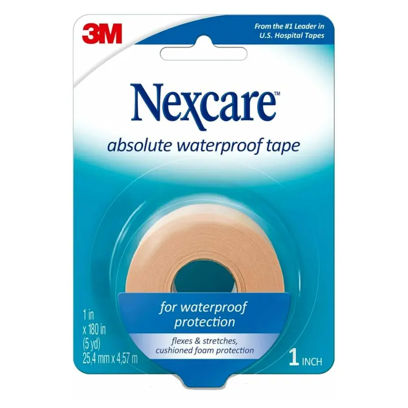 731-CA.webp 3M 731-CA Nexcare Absolute Waterproof Tape, 1 in x 180 in - Image 1