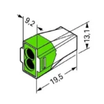 WAGO 773-112 Wall-Nuts Push Wire Connector - Image 2