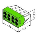 WAGO 773-118 Wall-Nuts Push Wire Connector - Image 2