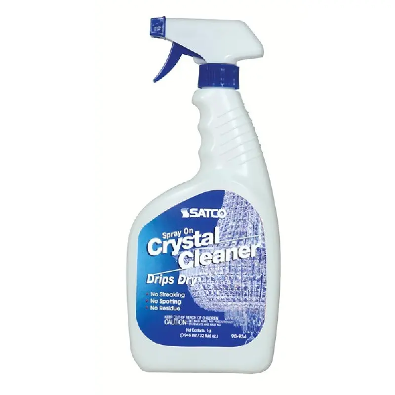 90-934 Satco 90934 Crystal Cleaner Trigger Spray Bottle; 32 Ounces - Image 1