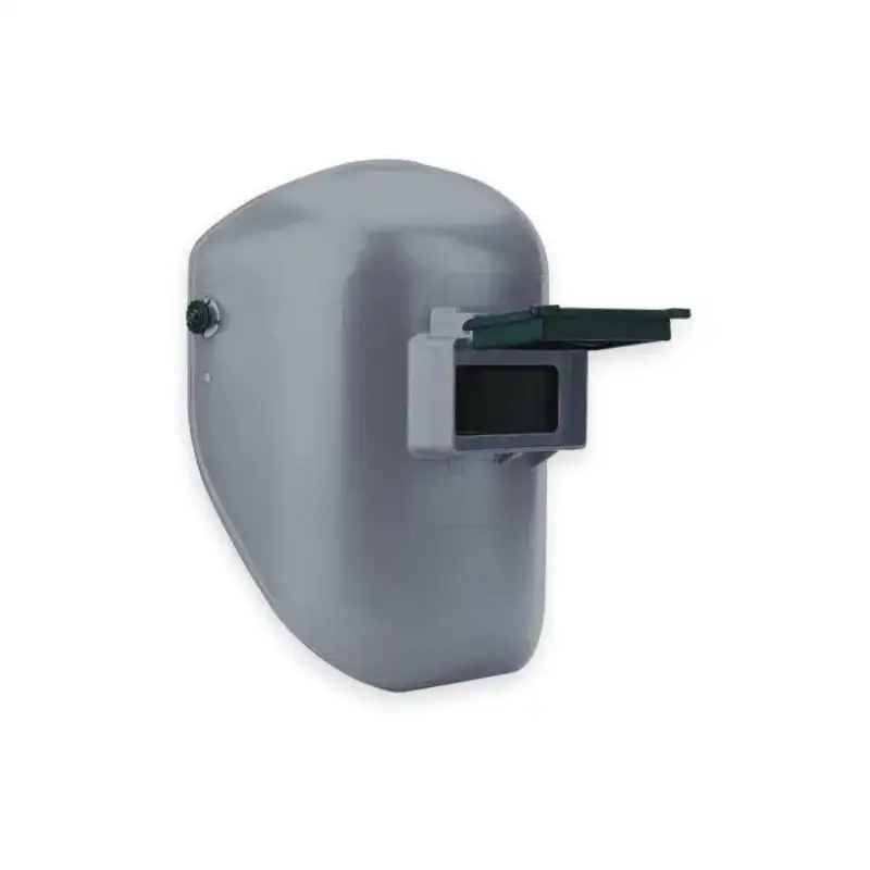 906.webp Honeywell Fibre-Metal Tigerhood Classic 906 Noryl Thermoplastic Lift Front Welding Helmet - Gray - Image 1