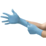 Ansell 92-134 MICROFLEX Disposable Nitrile Exam Gloves – Soft, Powder-Free - Size 6 - XS - Box of 100 - Image 2