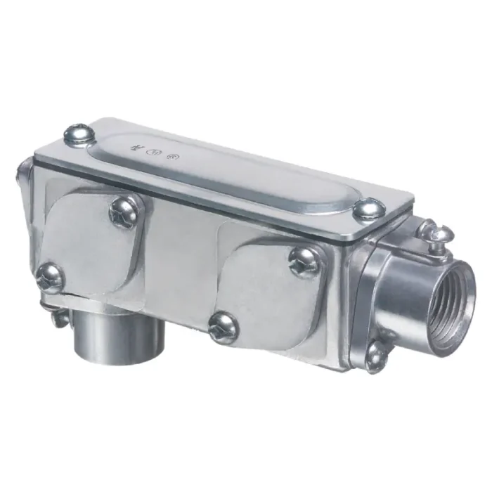 Arlington 936 AnyBODY Metallic LB Conduit Body - 2-1/2" - Image 1