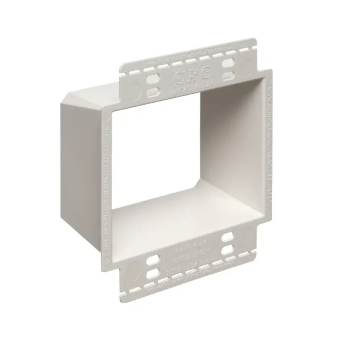 Arlington BE2X Box Extender with Larger Flange - 2 Gang - Image 1