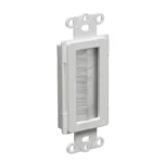 Arlington CED135 Cable Entry Device with Brush-style Opening - 1 Gang