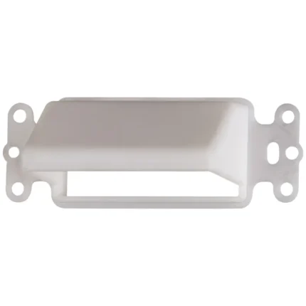 Arlington CEDH1 Horizontal Reversible Low-Voltage Cable Entrance Plate - 1 Gang