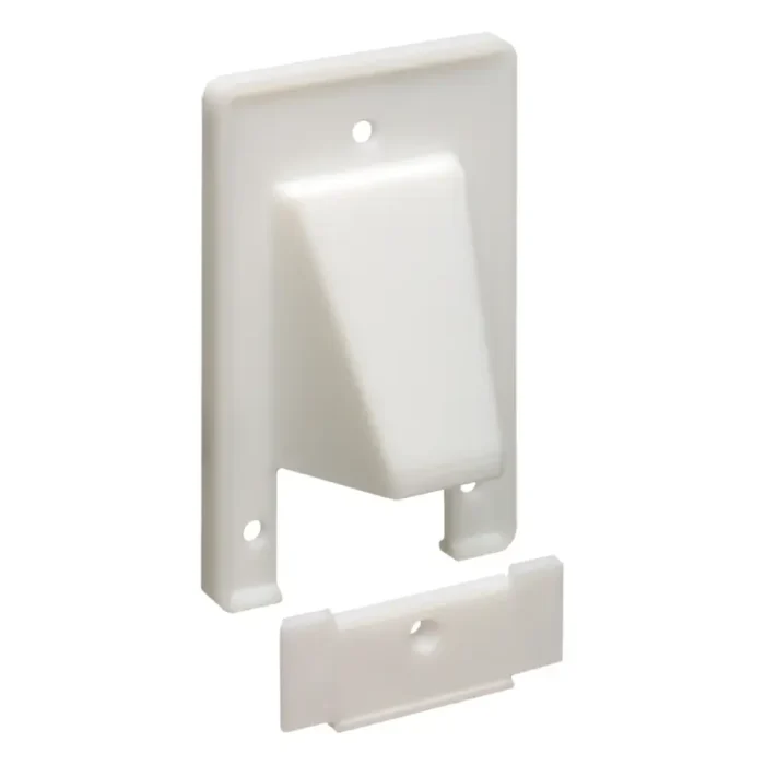 Arlington CER1 Reversible Low-Voltage Cable Entrance Plate - 1 Gang - Image 1