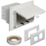 Arlington DBHR1WGC Low Profile InBox with Grounding Clip