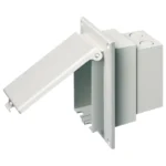 Arlington DBVR1WGC 1-Gang Low Profile InBox with Grounding Clip