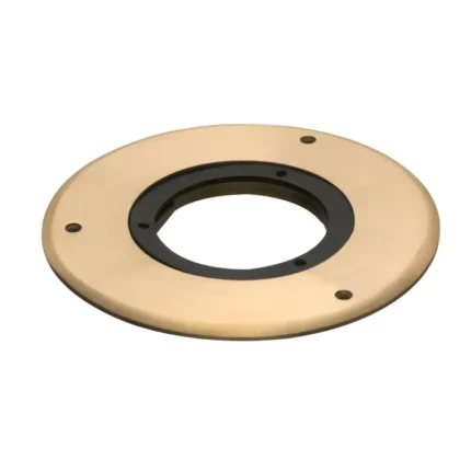 Arlington FLB3570MB Oversized Carpet Ring for Round Cut-In Floor Box Kit - Brass