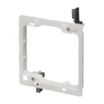 Arlington LV2LP Low Profile Low Voltage Mounting Bracket - 2 Gang