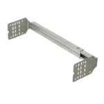 Arlington SL18 SliderBar Adjustable Pre-Bent Box Mounting Bracket - 12" - 18"