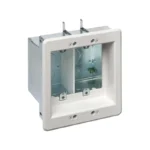 Arlington TVBS505 2-Gang Steel Recessed TV Box
