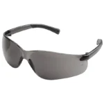 MCR Safety BK112AF Bearkat BK1 Series Polycarbonate with UV Protection and Anti-Fog Safety Glasses, Gray Lens