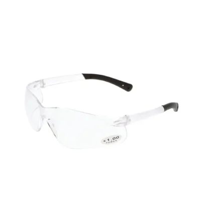 MCR Safety BKH15 Bearkat Magnifier Polycarbonate 1.5 Diopter Clear Lens Safety Glasses
