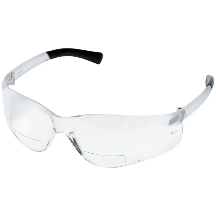 MCR Safety BKH20 Bearkat Magnifier Polycarbonate 2.0 Diopter Clear Lens Safety Glasses - Image 2