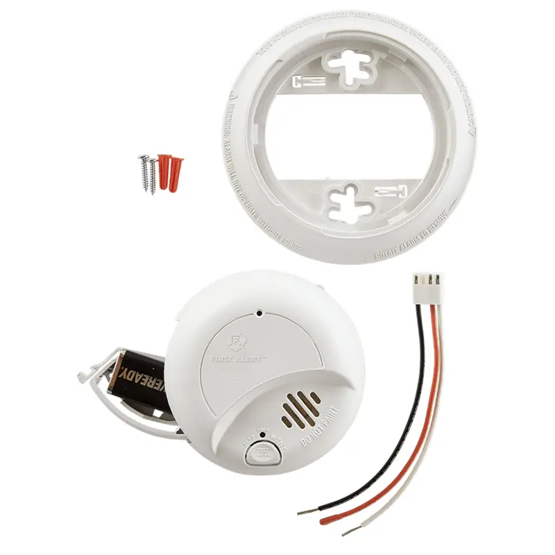 BRK 9120B First Alert 9120BA Hardwired Ionization Smoke Alarm with Battery Backup - Image 4