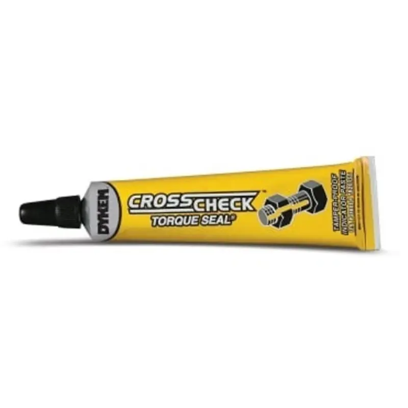 C83317.webp Dykem C83317 Cross Check Torque Seal Indicator Paste – Yellow, 1 oz Tube - Image 1