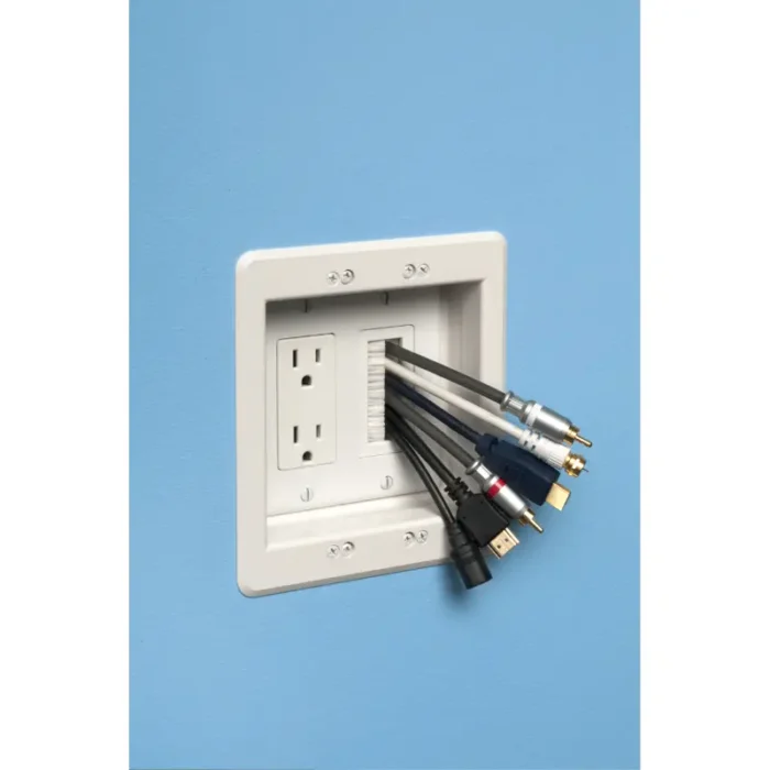 Arlington CED135 Cable Entry Device with Brush-style Opening - 1 Gang - Image 3