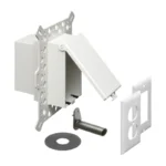 Arlington DBVM1WGC Low Profile InBox™ for New Stucco, Textured Surfaces, and Rigid Siding with Grounding Clip