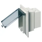 Arlington DBVR1CGC Low Profile InBox® for Flat Surface (Retrofit) with grounding clip