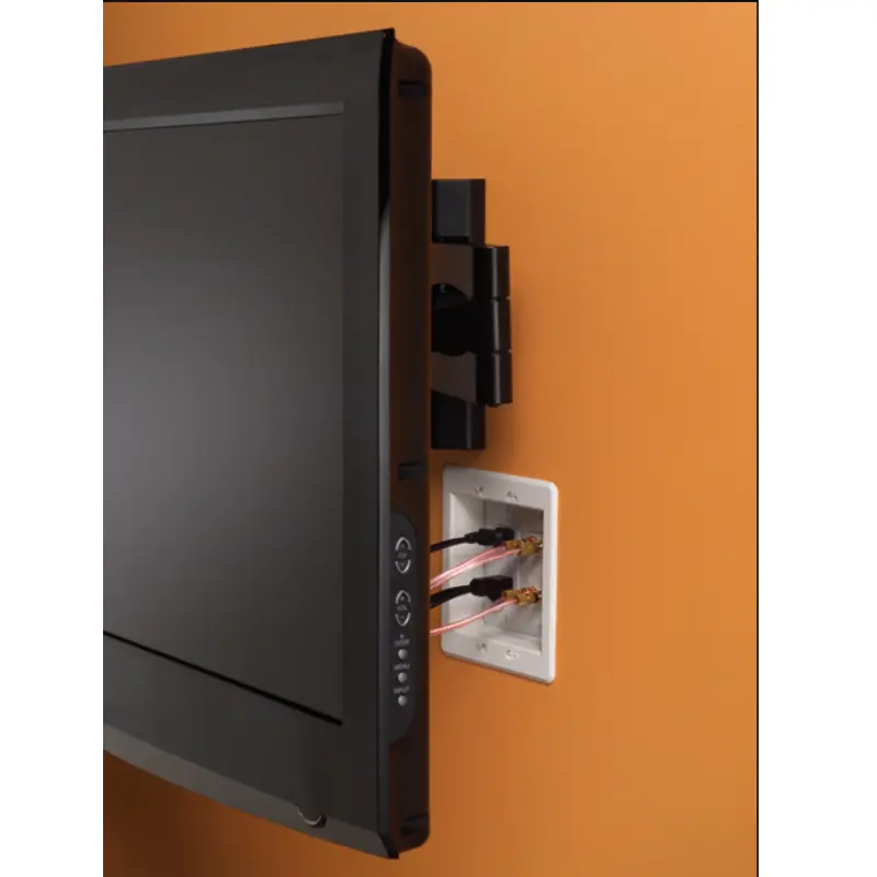 DVFR2WGC Arlington DVFR2WGC 2-Gang Recessed Indoor InBox with Grounding Clip - Image 2