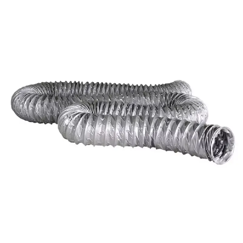 Dundas Jafine GFD825 Flexible Vinyl Duct, Grey - 8 x 25' Dundas Jafine GFD825 Flexible Vinyl Duct, Grey - 8" x 25' - Image 1