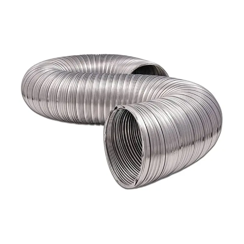 Dundas Jafine MFX48X Semi-Rigid Aluminum Duct - 4 x 8' Dundas Jafine MFX48X Semi-Rigid Aluminum Duct - 4" x 8' - Image 1