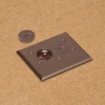 Arlington FLBA101BR Adjustable Non-Metallic Floor Box for New Floors - Image 3