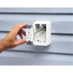 Arlington FS8141 Weatherproof Siding-Mount Electrical Box - Image 2