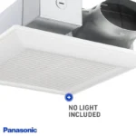 Panasonic FV-0510VS1 WhisperValue DC Exhaust Fan 50/80/100 CFM - Image 3