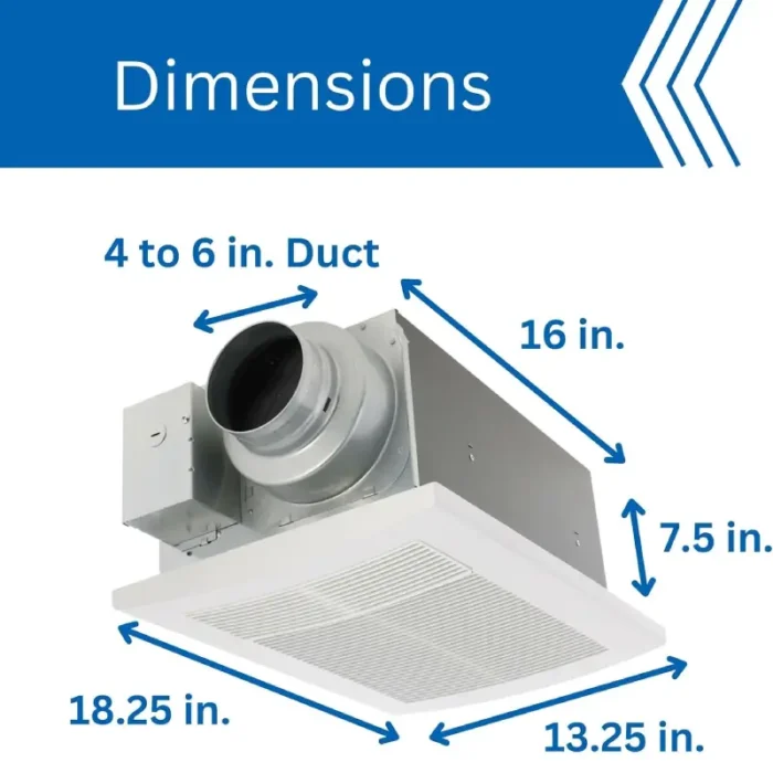 Panasonic FV-0511VH1 WhisperWarm DC Ceiling Fan - Image 5