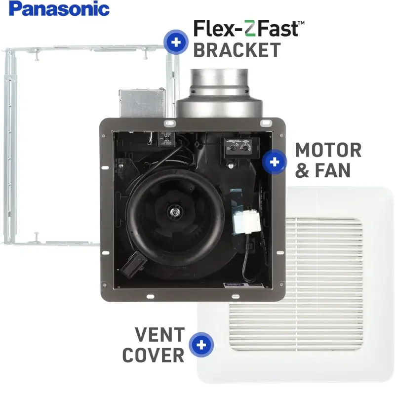 FV-0511VQ1.2 Panasonic FV-0511VQ1 WhisperCeiling DC Ventilation Fan - Image 4