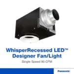Panasonic FV-08VRE2 WhisperRecessed Fan - Image 2