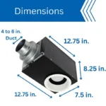 Panasonic FV-08VRE2 WhisperRecessed Fan - Image 5