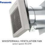 Panasonic FV-08WQ1 WhisperWall Exhaust Fan - Image 2