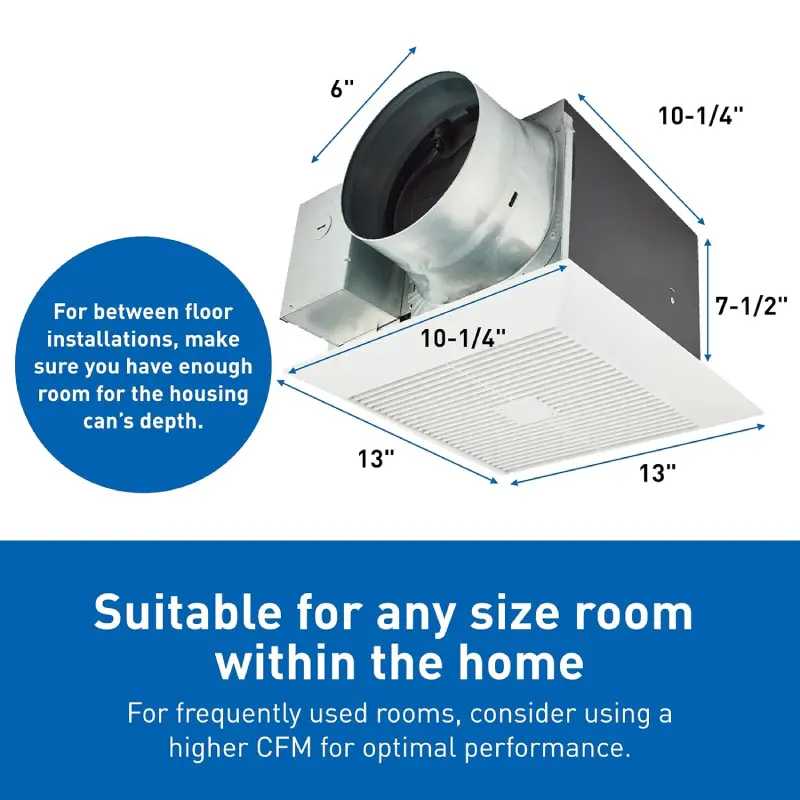FV-1115VK2.1 Panasonic FV-1115VK2 WhisperGreenSelect Exhaust Fan - Image 3