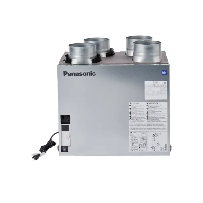 Panasonic FV-12VE1T BalancedHome Elite 120 CFM ERV - Top Port - Temperate Climate Zone - Image 2