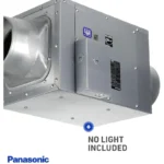 Panasonic FV-40NLF1 WhisperLine 440 CFM In-Line Bathroom Fan - Image 2