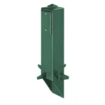 Arlington GP19GGC 19.5" Support for Outdoor Light Fixtures with Grounding Clip, Green