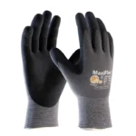 PIP Safety ATG 34-874 MaxiFlex Seamless Knit Nylon/Elastane Glove with Nitrile Coated MicroFoam Grip - Size 5 - XXS - 12 Pairs
