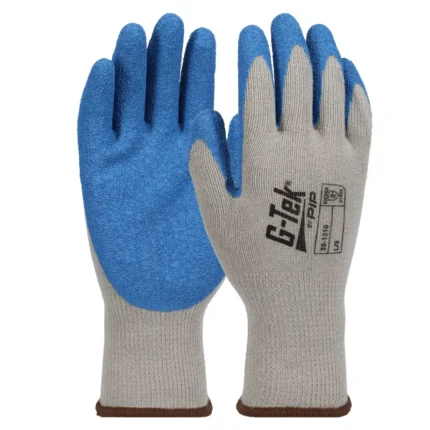 PIP Safety G-Tek 39-1310 Economy Weight Seamless Knit Polyester Glove with Latex Coated Crinkle Grip- Size 10 - XL - 12 Pairs